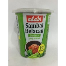 ADABI SAMBAL BELACAN MODEN 200G 参巴虾酱