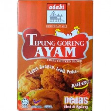 ADABI TEPUNG GORENG AYAM PEDAS 100GM 炸鸡粉