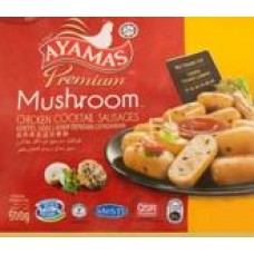 AYAMAS PREMIUM MUSH CHIC COCKTAIL SAUSAGES 500G 香菇鸡肉迷你香肠