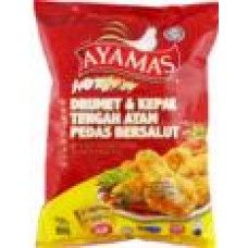 AYAMAS HOT&SPICY DRUMMET&WING 850G 鸡柳