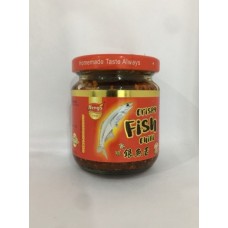 HENG'S CRISPY FISH CHILLI 180G 爱加料银鱼香