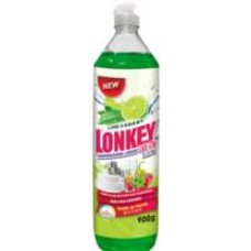 LONKEY DISHWASHING LIQ-LIME 900G 浪奇洗洁精 -天然酸柑