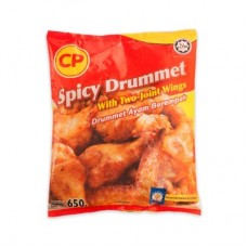 CP SPICY DRUMMET TWO JOINT WINGS 650G