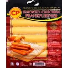 CP SMOKED CHICKEN FRANKFURTHER 200G